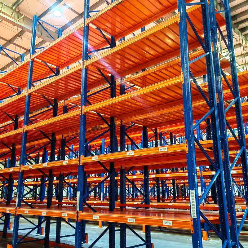 Selective-Pallet-Rack-Heavy-Duty-Metal-Warehouse-Storage-Shelving-4-5-Layers-Powder-Coated-Corrosion-Protection