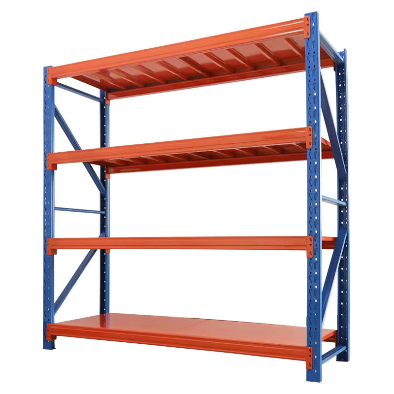Steel-Powder-Coated-Adjustable-Multi-layer-Rack-Anti-Rust-Warehouse-Stacking-Shelving-for-Workshop-Factory