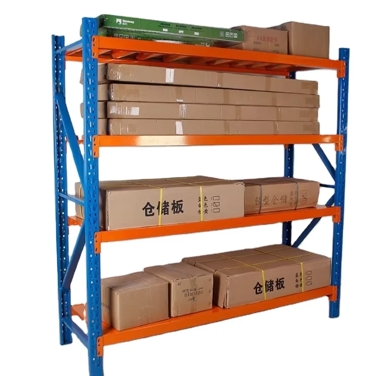 Steel-Powder-Coating-Bolted-Stacking-Racks-Adjustable-Warehouse-Shelf-for-Industrial-Garage-Use-Custom-Pallet-Racking